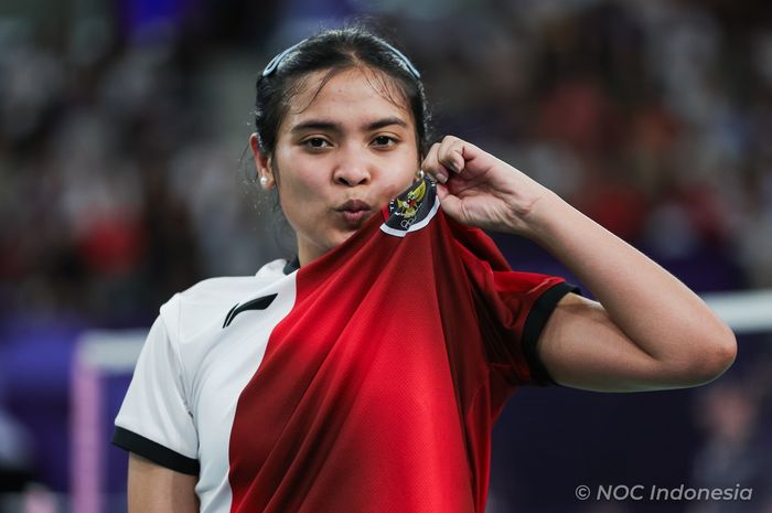 Gregoria Mariska Tunjung Bawa Pulang Medali Pertama untuk Indonesia di Olimpiade Paris&nbsp;2024!